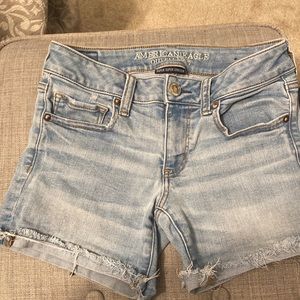 American Eagle Super Super Stretch Denim Shorts